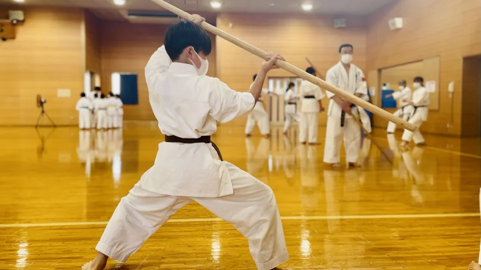Traditional weapons training